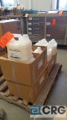 Lot of (16) 11 lb. bottles Michelman, Michem ILP 030, priming solution for in line priming unit.