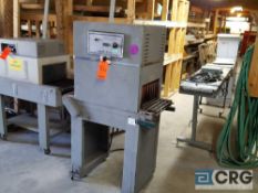 Weldotron 7112 conveyor type portable shrink tunnel, 230 V, s/n OI 61270 - LOCATED AT 524 ROUTE 7