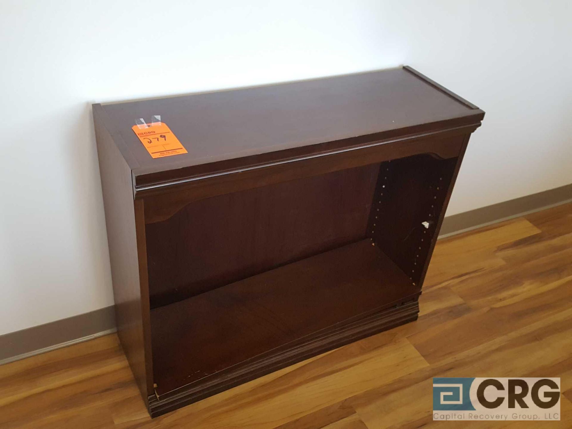 Lot of assorted office furnishings, in desks, credenzas, chairs, bookcases, etc. Excludes any with - Image 2 of 6