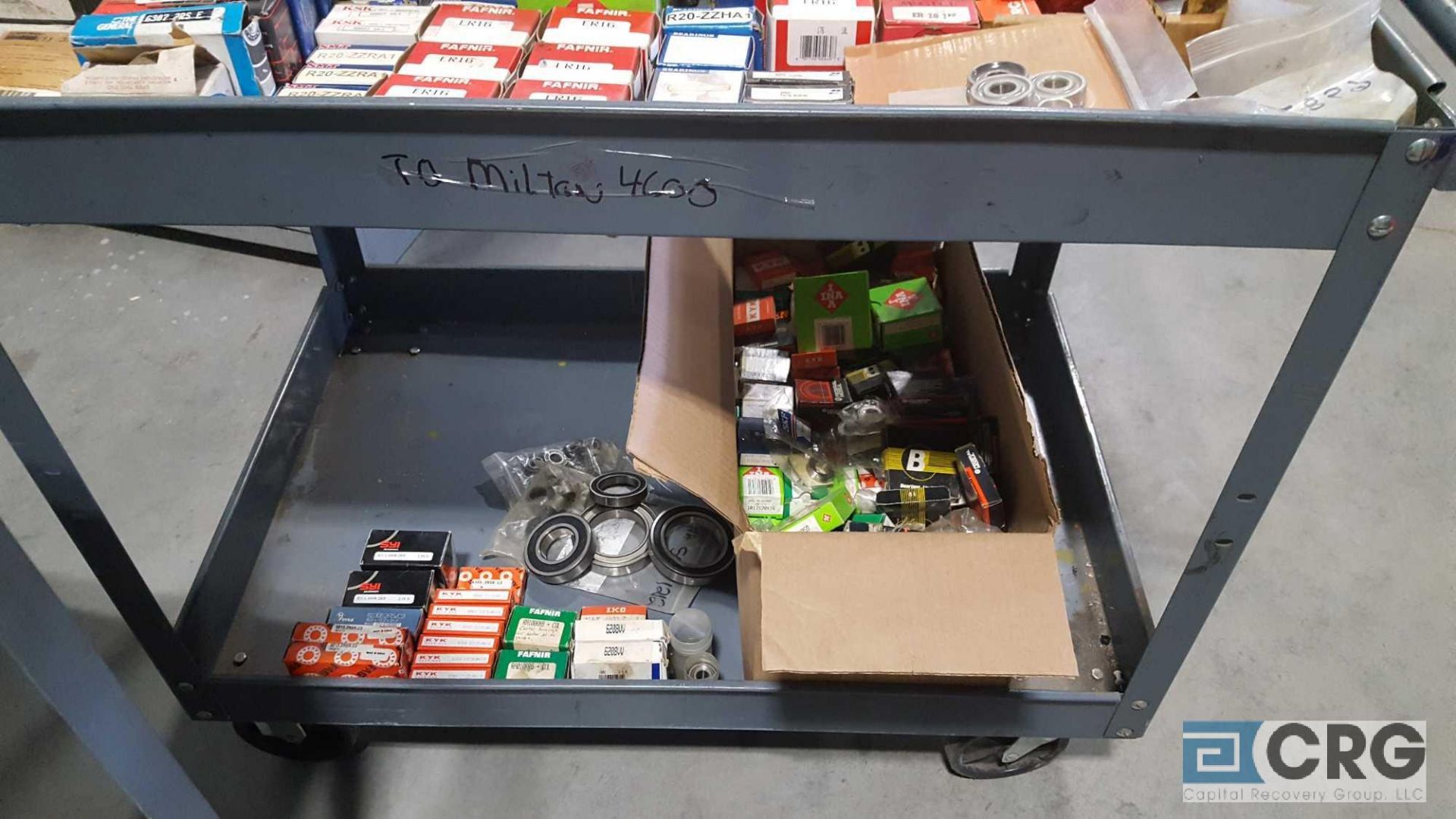 Lot of assorted bearings, contents of the cart, cart is excluded - Image 2 of 2