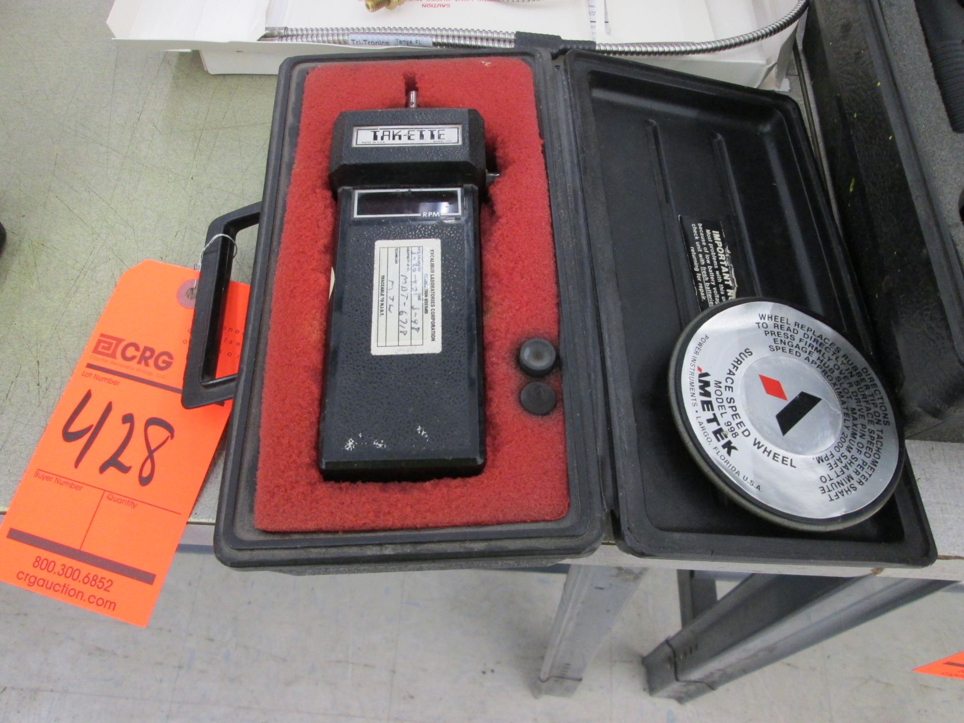 Lot of ass't testing equipment including (1) Orion SA 210 200 Series PH meter, (1) Simpson Volt- - Image 2 of 4