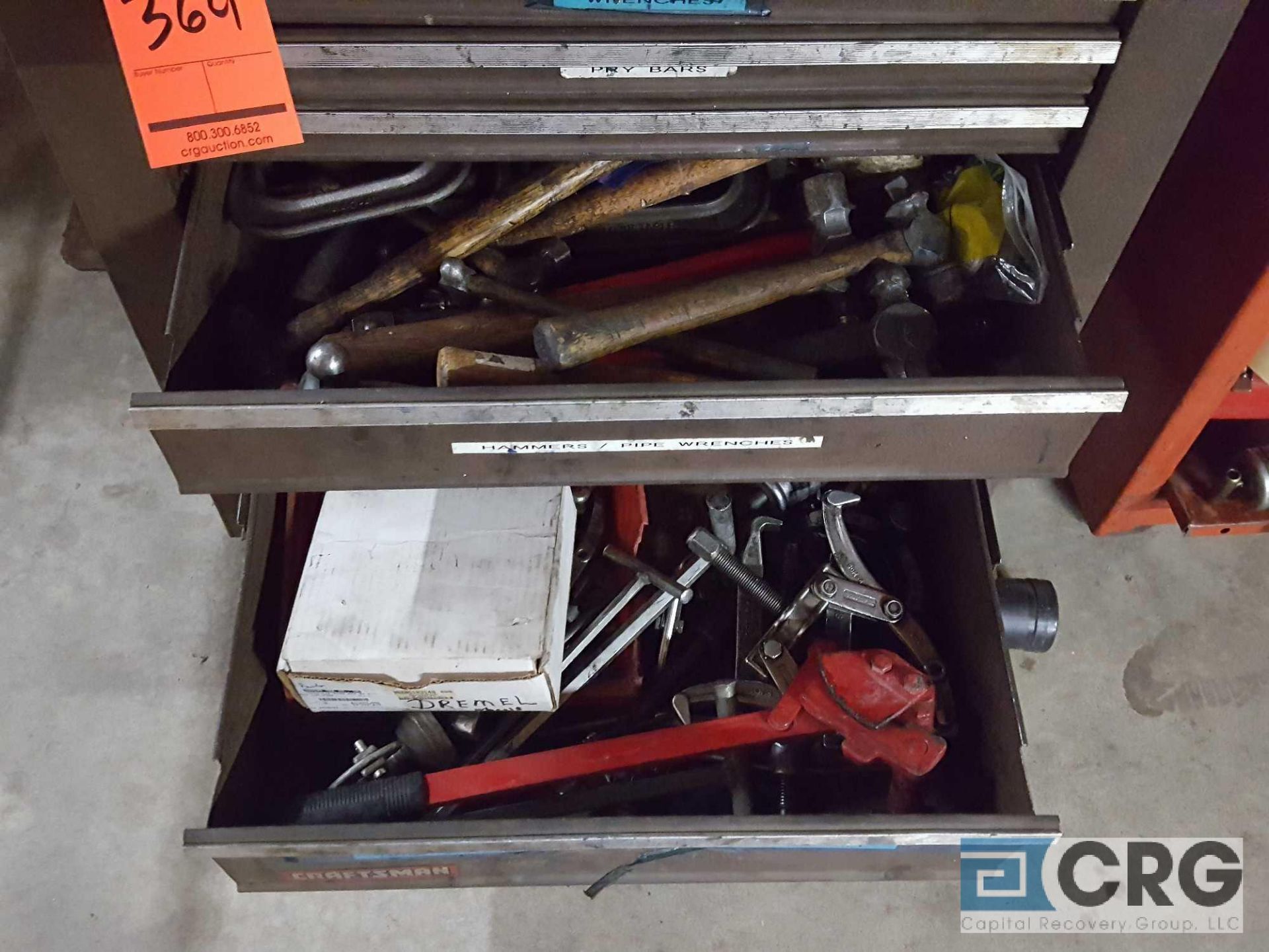 Lot of ass't tool boxes, gang box, all contents, and (1) hand truck - LOCATED AT 524 ROUTE 7 SO., - Image 4 of 4