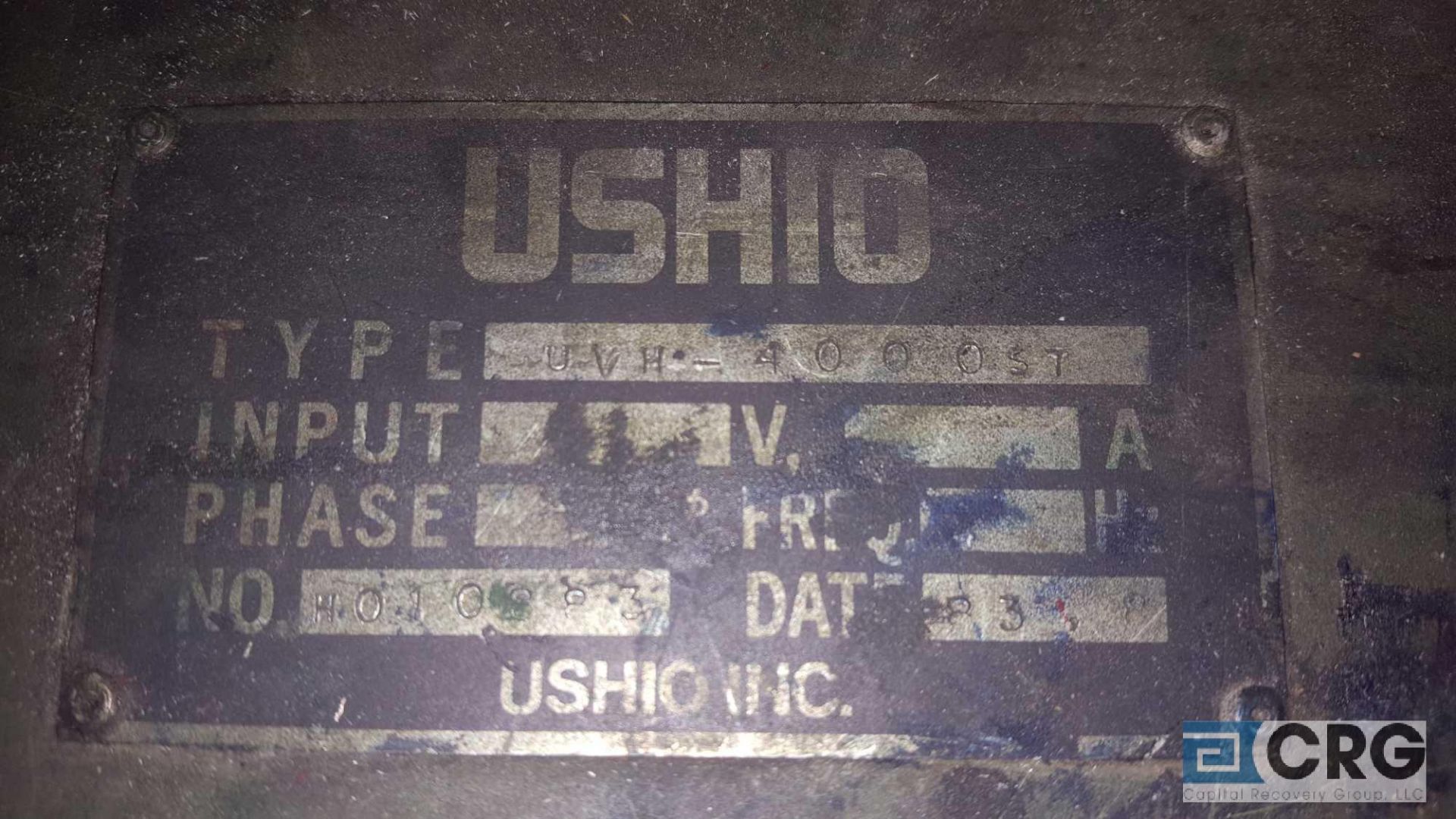 Ushio ultra violet light control unit, type UVH-4000ST, serial number HO10283 - Image 5 of 5