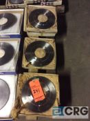 Lot of (5) Amplex diamond wheels, 14A1R CBNW 586