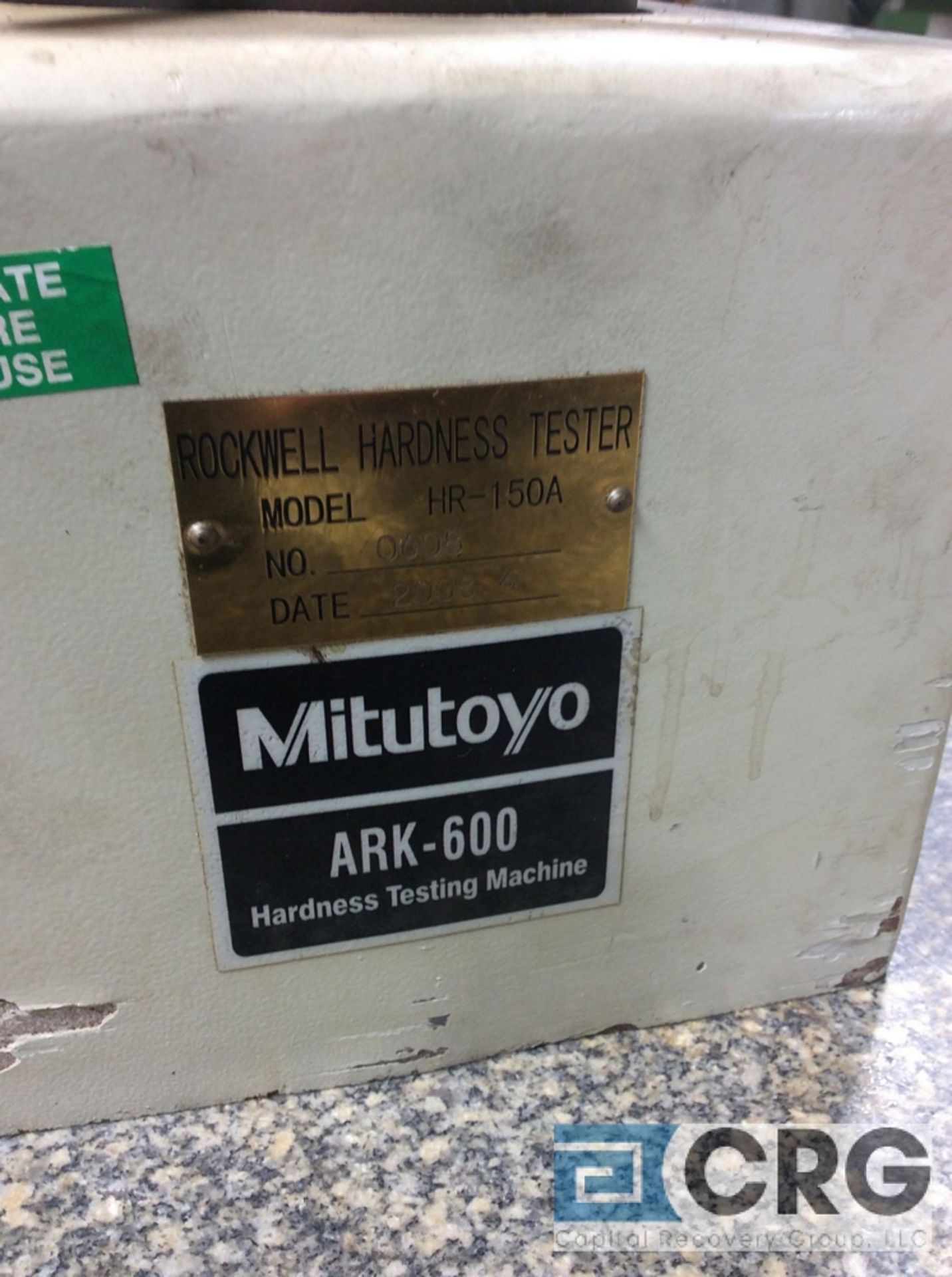 Mitutoyo ARK-600 hardness tester - Image 4 of 4
