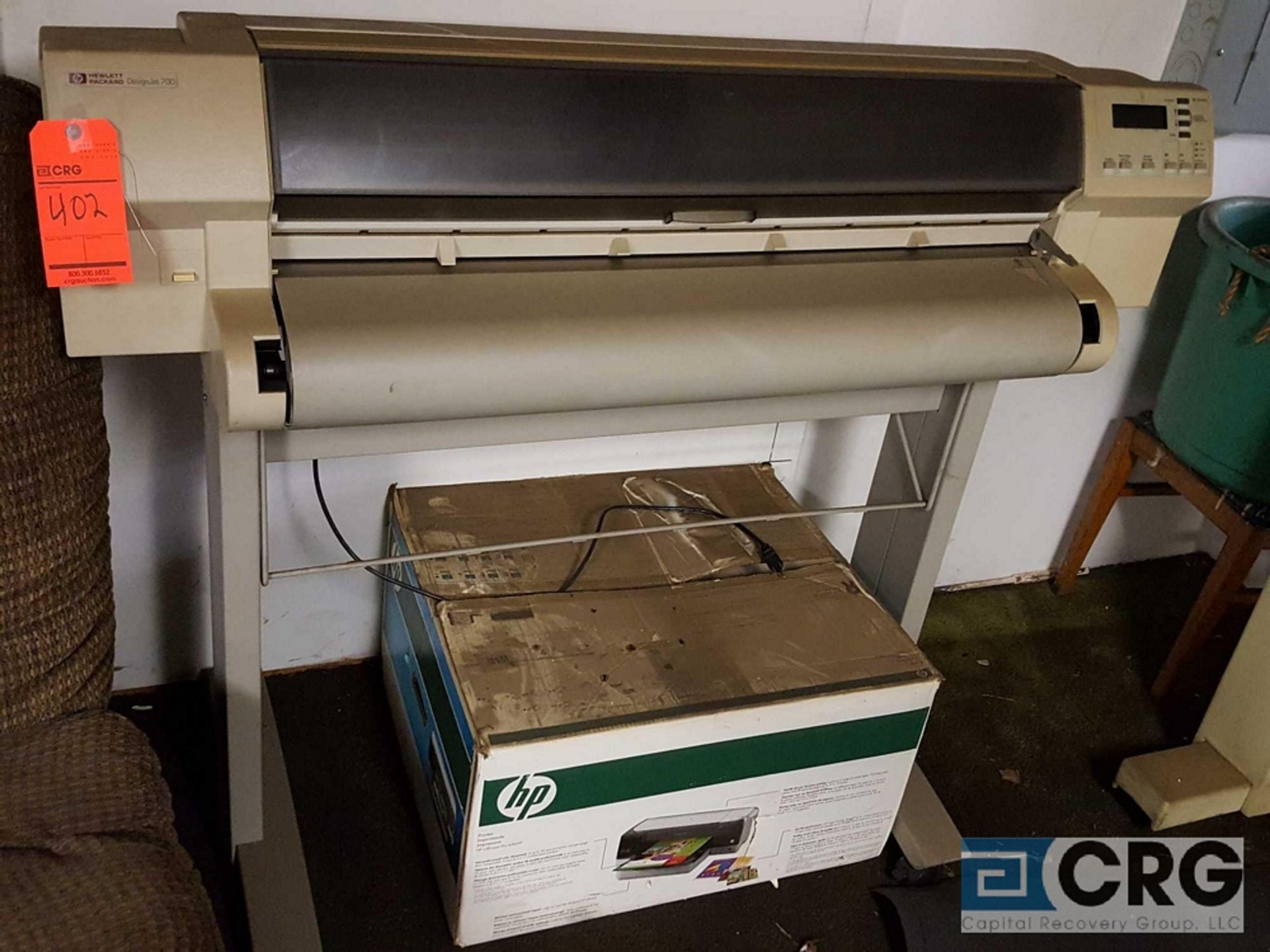 Hewlitt Packard Designjet 700 plotter. NEEDS REPAIR - Image 2 of 2