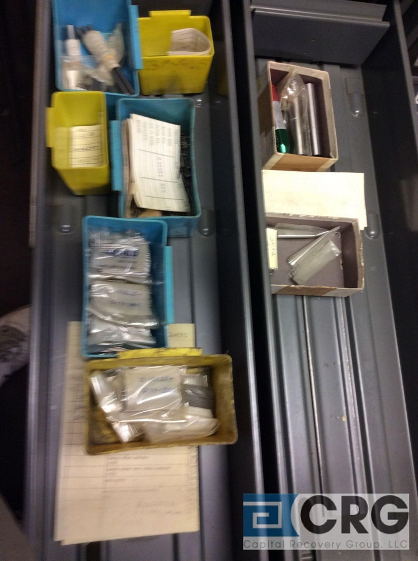 TAB 10 door steel parts storage cabinet with pin and plug gage inventory, subject to entirety bid, - Image 12 of 18