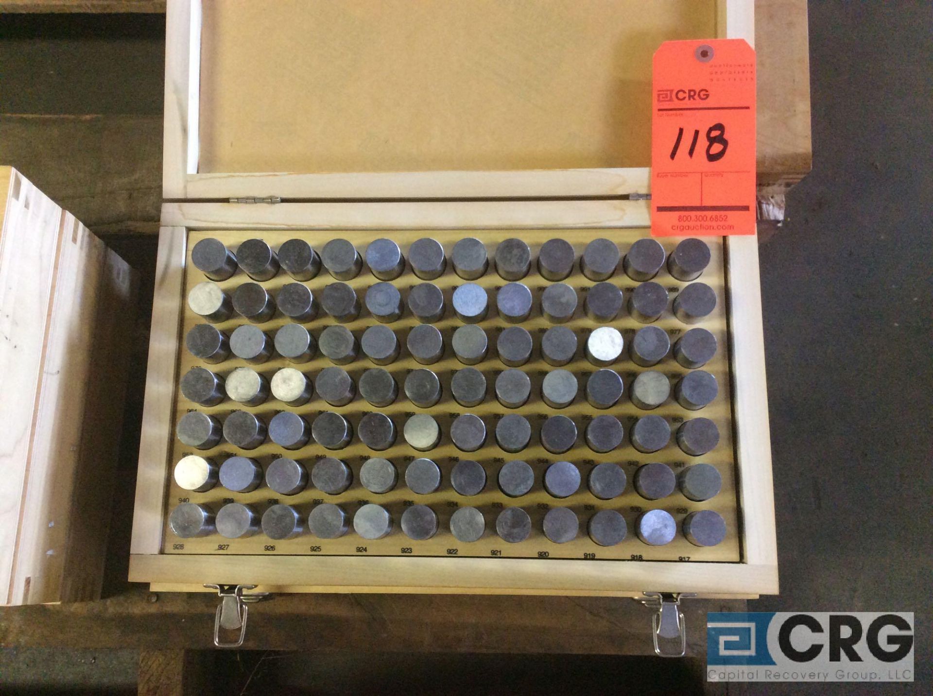 Lot of (2) Pin Gage Plus .917 - 1.000 sets