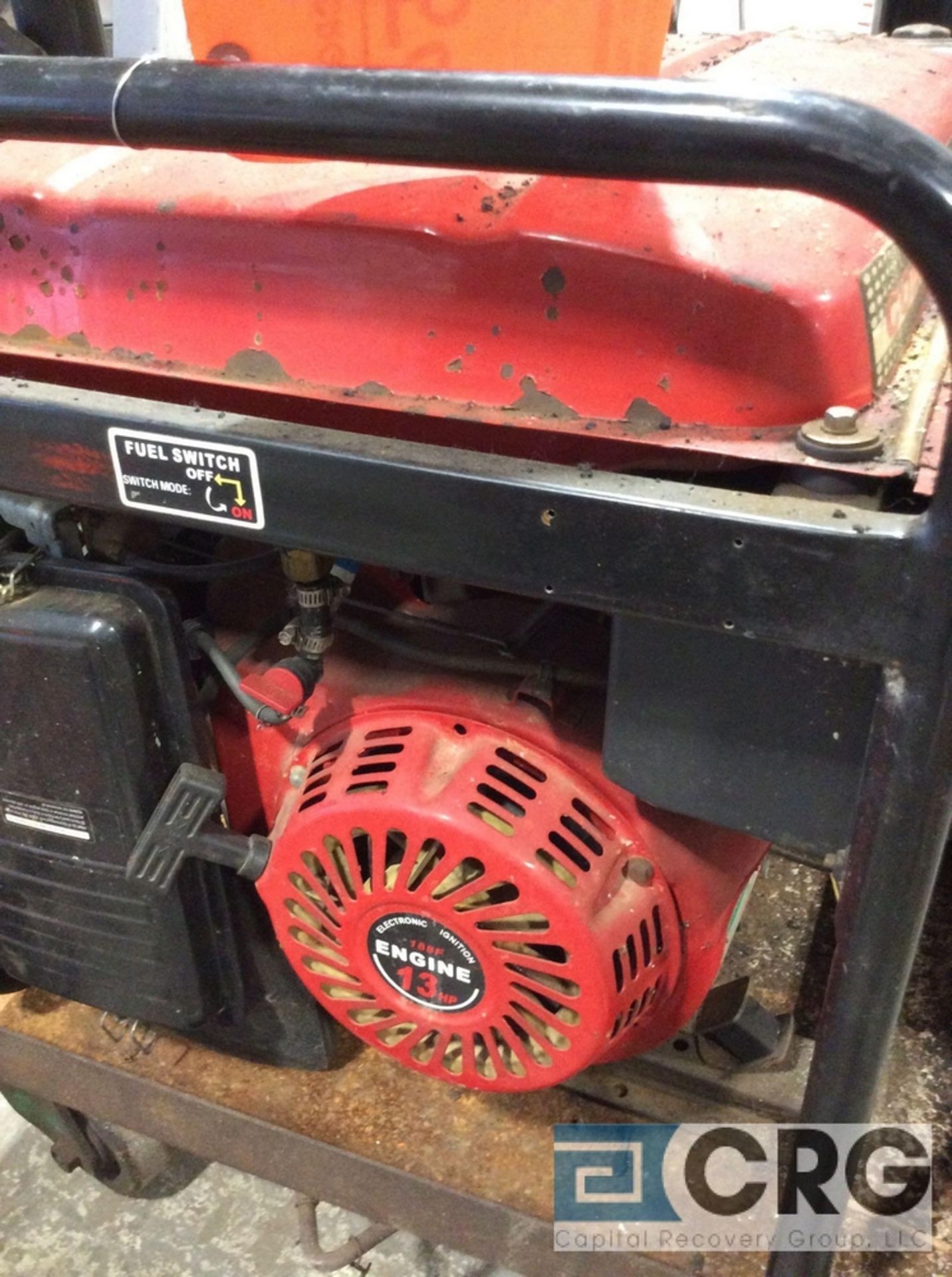 Cobra, DFD 6500 H, gasoline powered, portable generator, with 13 hp motor, electronic ignition, with - Image 6 of 6
