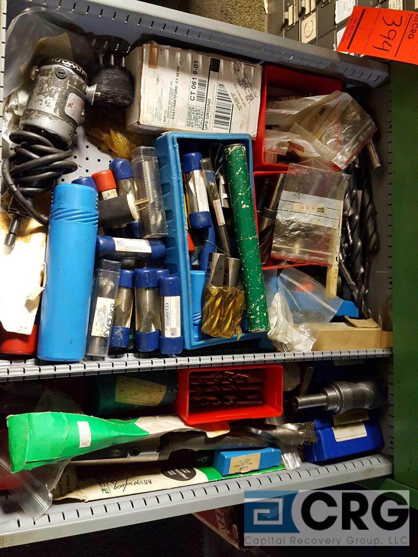 Lot includes (1) Lista 6 drawer cabinet with assorted contents of cutting tools and accessories - Image 7 of 14