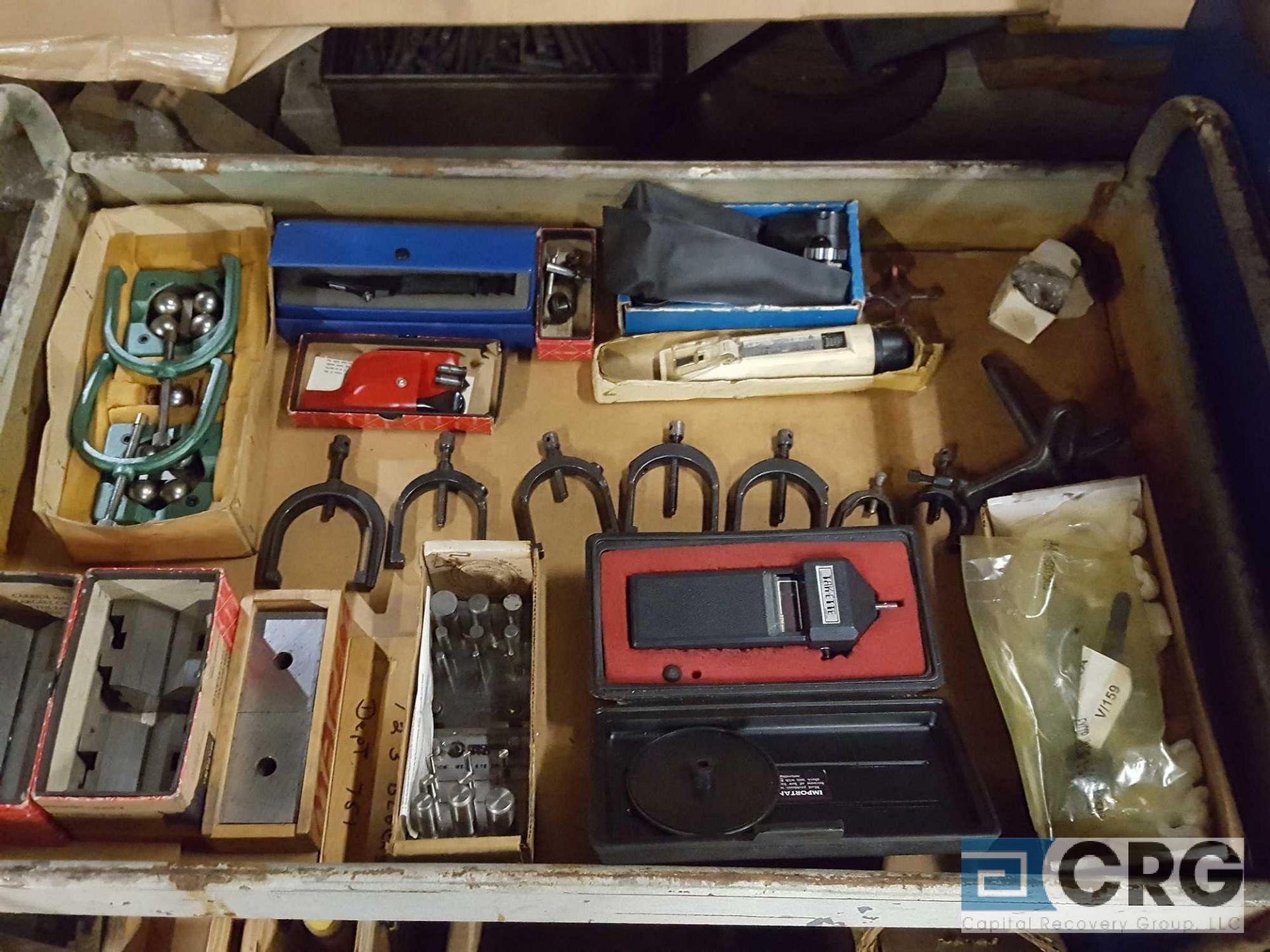 Lot of assorted machine shop tooling etc, including cutting tools, inspection tools, hold down tools - Image 13 of 28