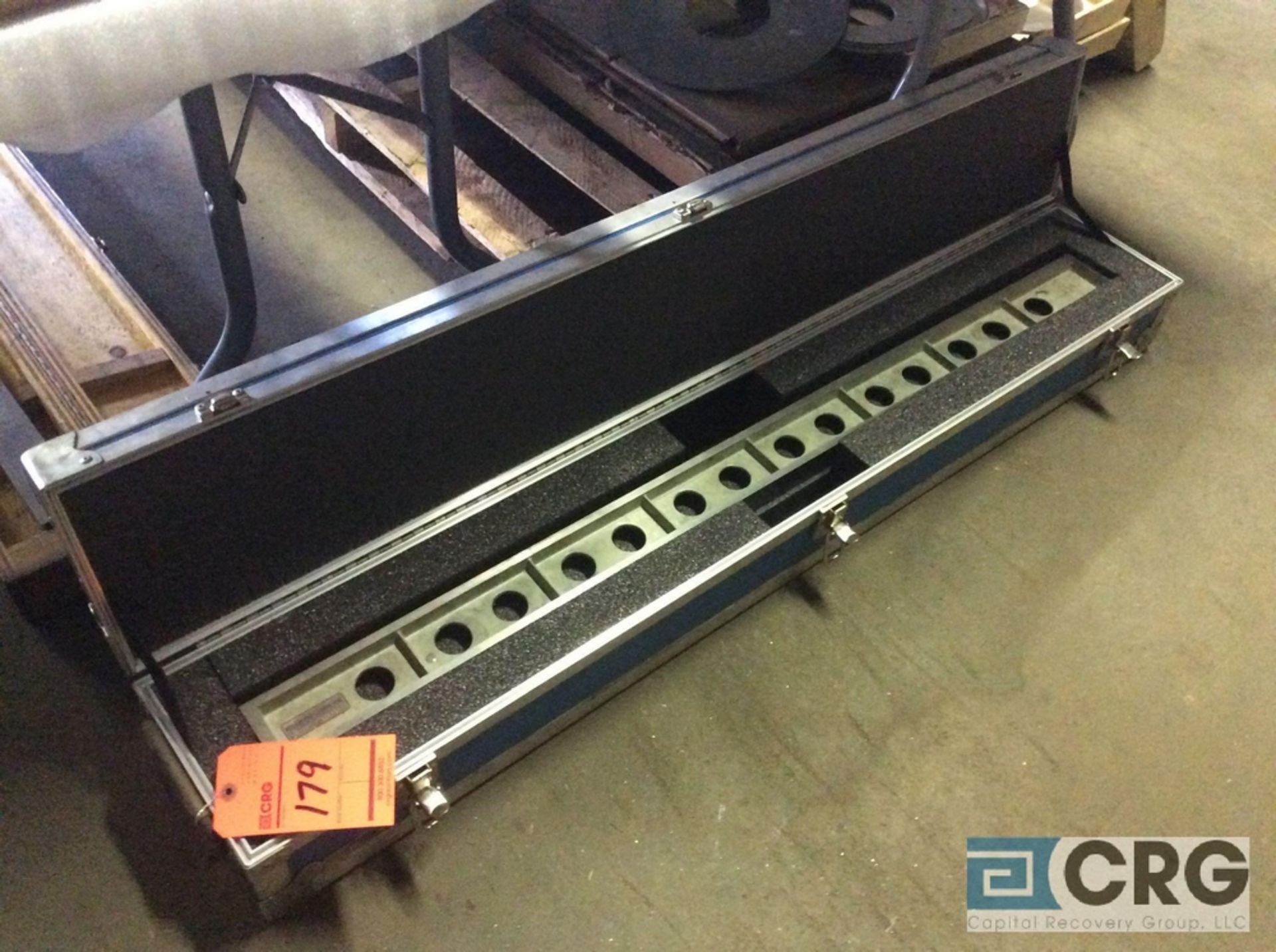 Busch Precision 48” straight edge mn 6104:with case - Image 2 of 2