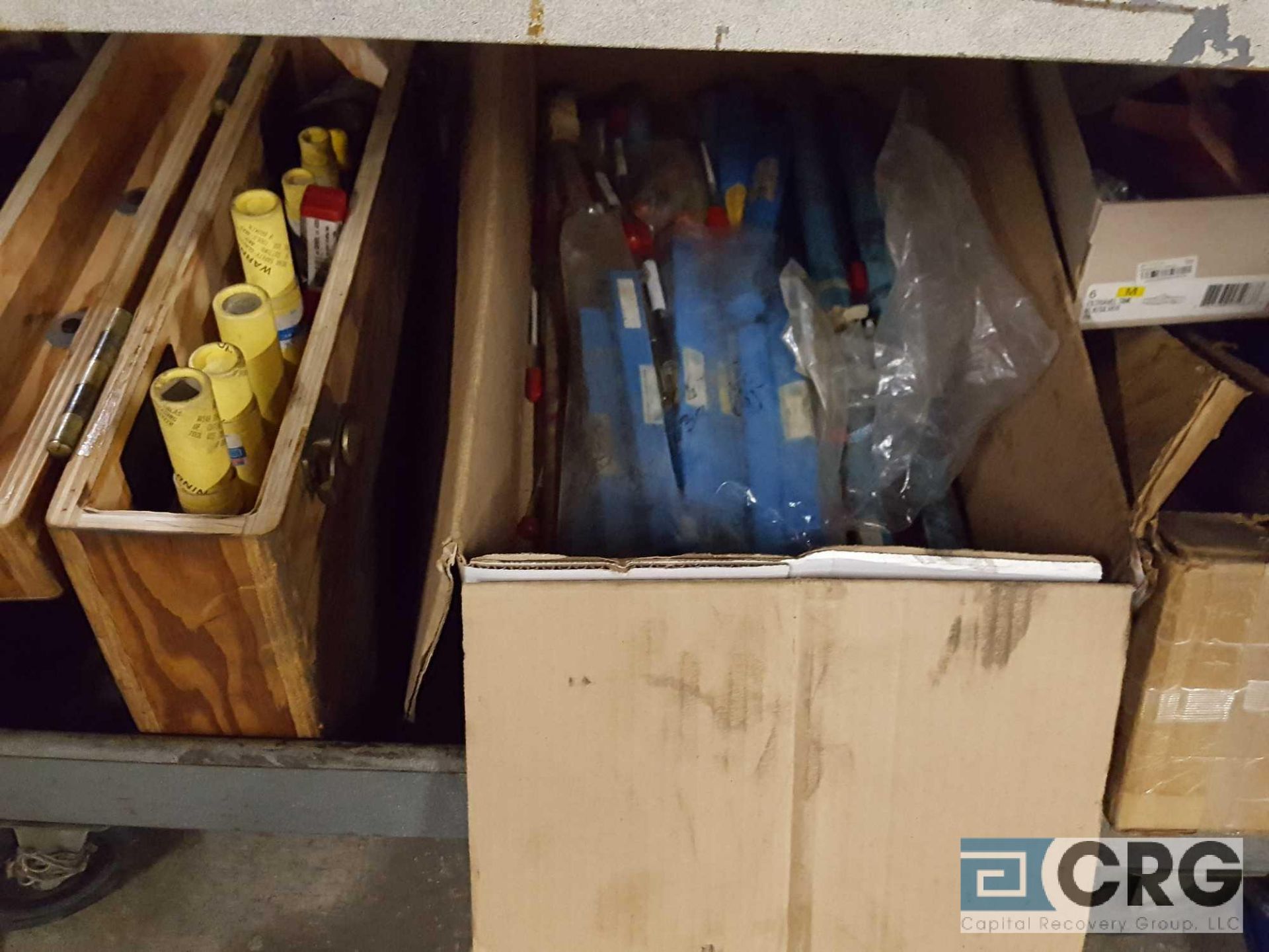 Lot of assorted machine shop tooling etc, including cutting tools, inspection tools, hold down tools - Image 15 of 28