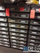 TAB 10 door steel parts storage cabinet with pin and plug gage inventory, subject to entirety bid,