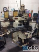 Marena milling machine, sn 3619, 10” x 48” T-Slot table, power feed, 68-2725 spindle speeds,