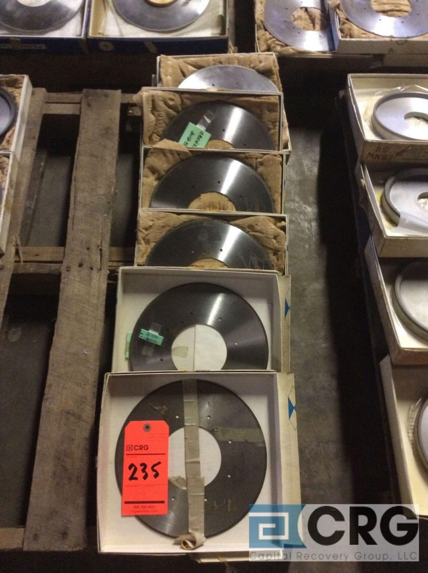Lot of (7) Amplex diamond grinding wheels, CBNW 586-3 REV A - Image 2 of 4
