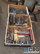 Lot of assorted cutting tools etc, contents of pallet.