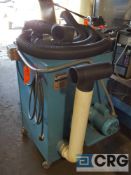 Dustvent portable dust collector, size: 60H3/4, serial number 17195,