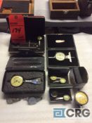 Lot of asst dial test and asst dial indicators