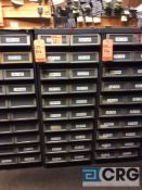 TAB 10 door steel parts storage cabinet with pin and plug gage inventory, subject to entirety bid,