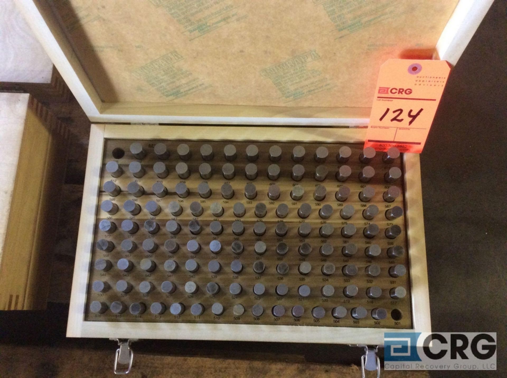 Lot of (2) Pin Gage Minus .501 - .625 sets - Image 2 of 2