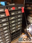 TAB 10 door steel parts storage cabinet with pin and plug gage inventory, subject to entirety bid