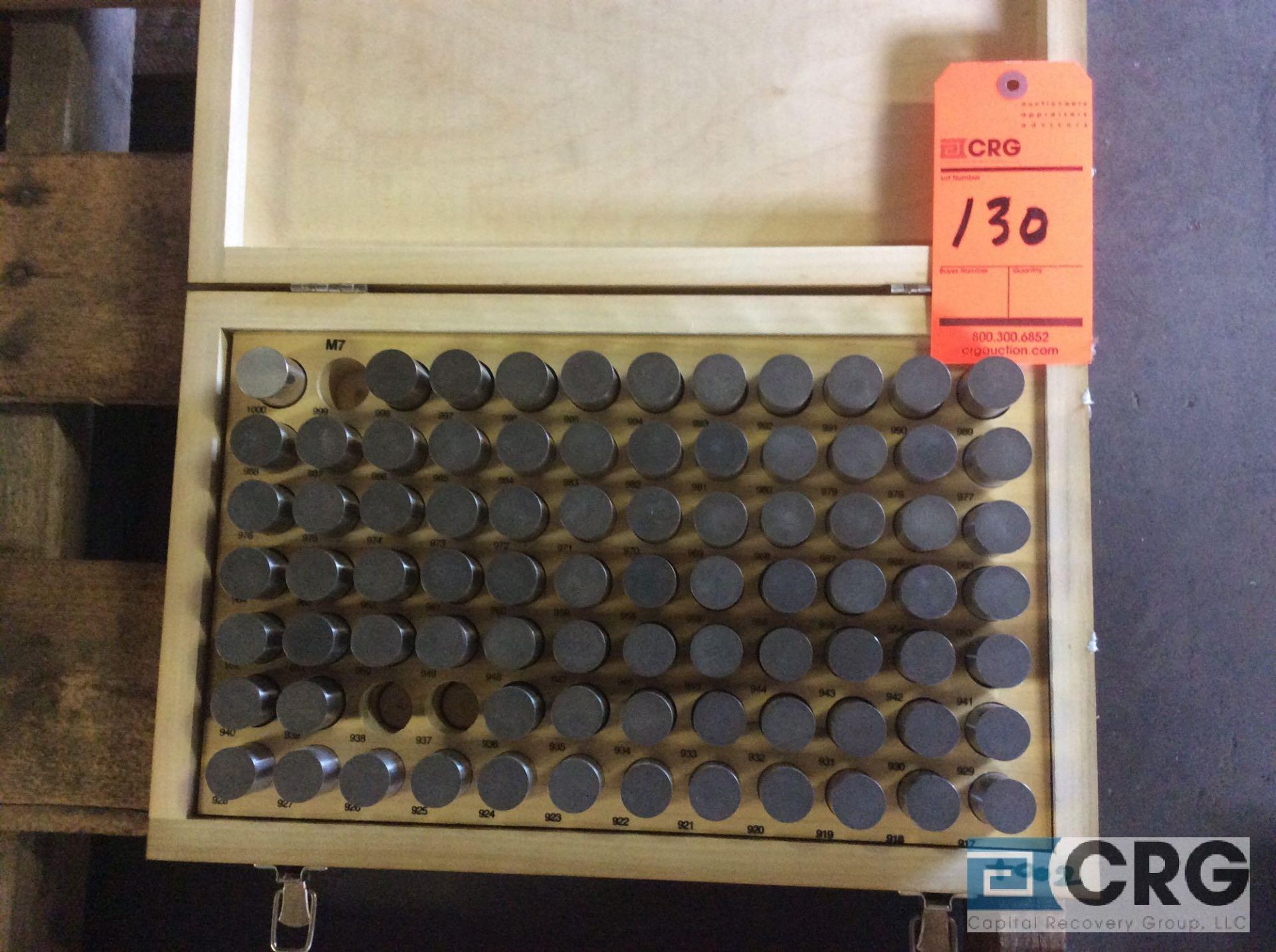 Pin Gage Minus .9175 - 1.000 set