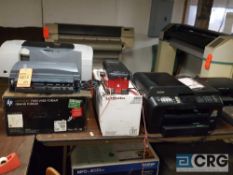 Lot of assorted printers etc, AS IS