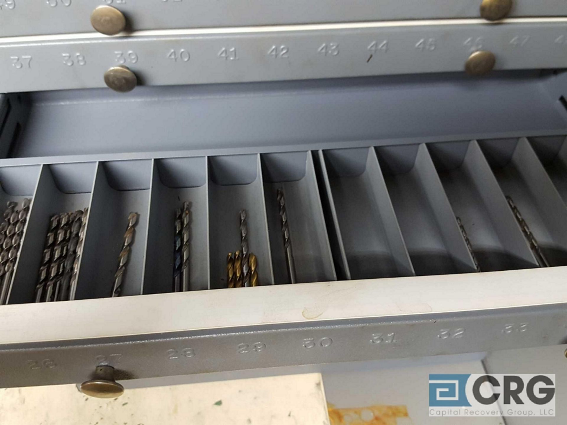 Lot includes (2) assorted cabinets and contents of assorted drill bits, tooling and accessories - Image 22 of 34