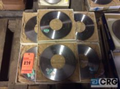 Lot of (6) Amplex diamond wheels, CBNW 586-3 REV A