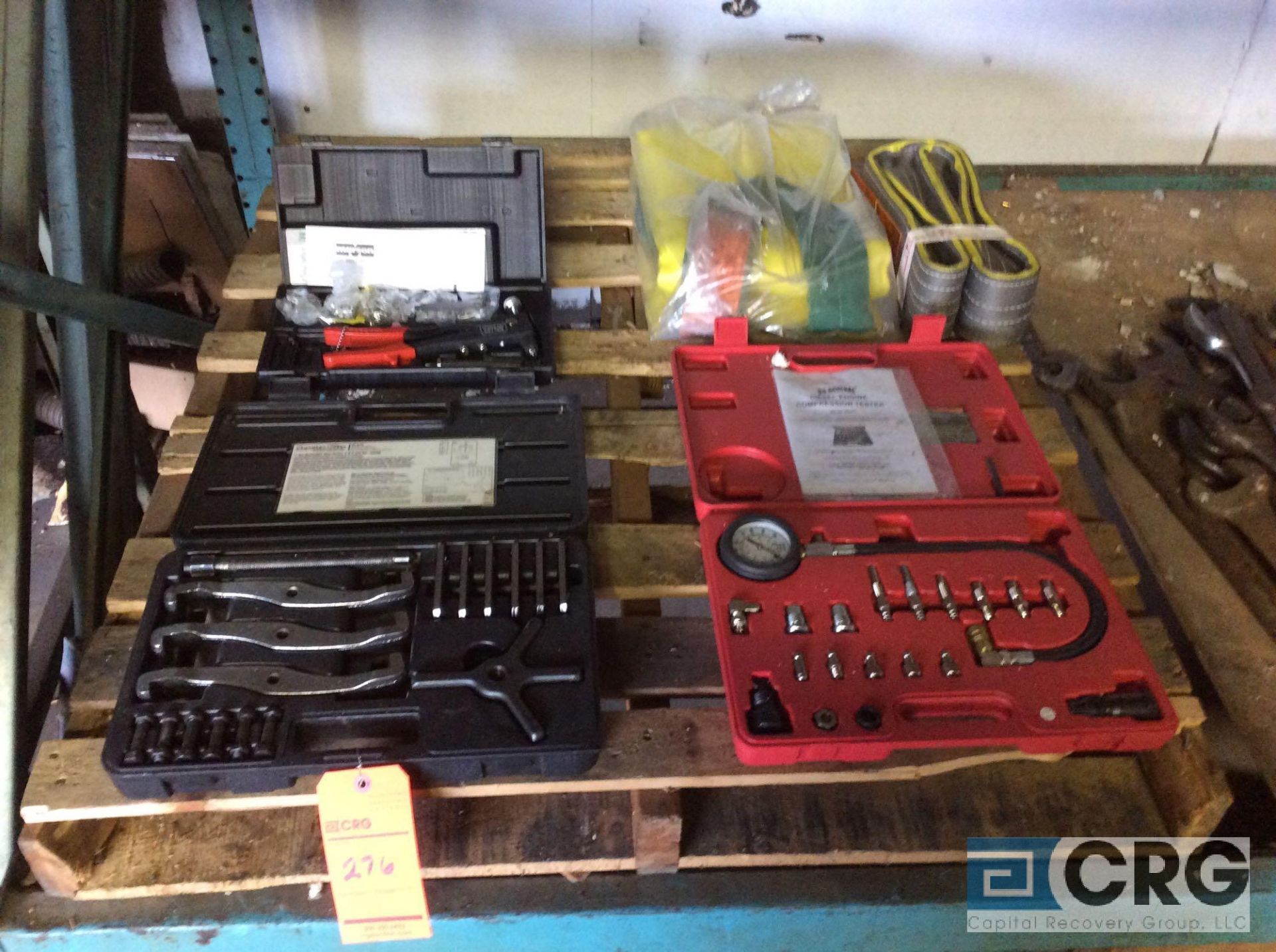 Lot of asst handtools including wrenches, hammer drills, puller set, etc. - Image 3 of 8