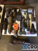 Lot of CAT-50 CNC tool holders with asst boring heads