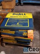 Lot of (12) assorted DoAll Precision File bands