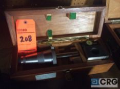 DeVleig jig mill tool holder with case