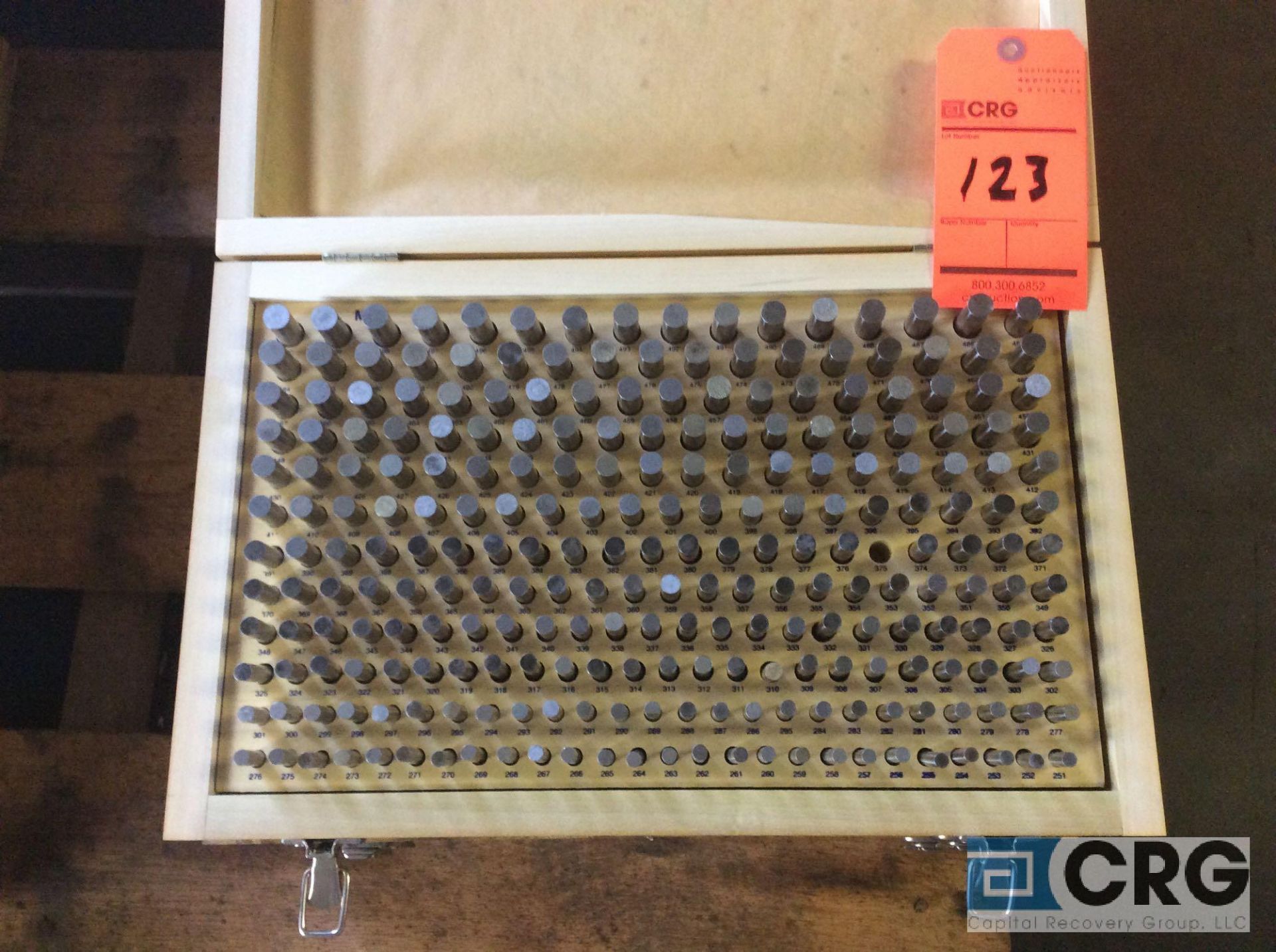 Lot of (3) Pin Gage Minus .251 - .500 sets