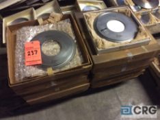 Lot of (13) Amplex diamond wheels, 3FF1R CBN570