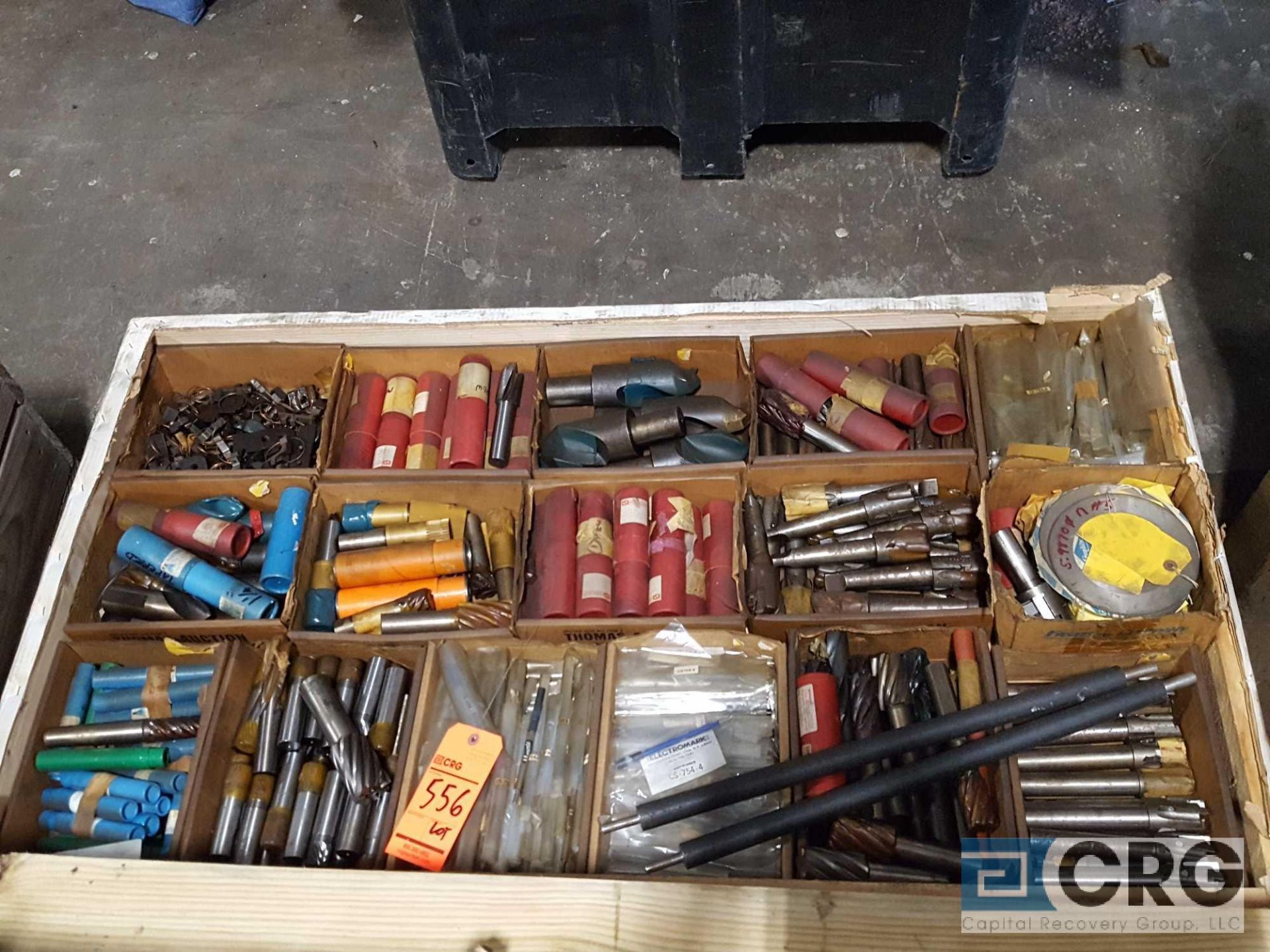 Lot of assorted perishable tooling etc, contents of (1) pallet.
