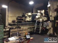 Mattison way grinder, reciprocating table surface grinder mn N/A, sn PG-25, 84” throat x 192” x 60”,