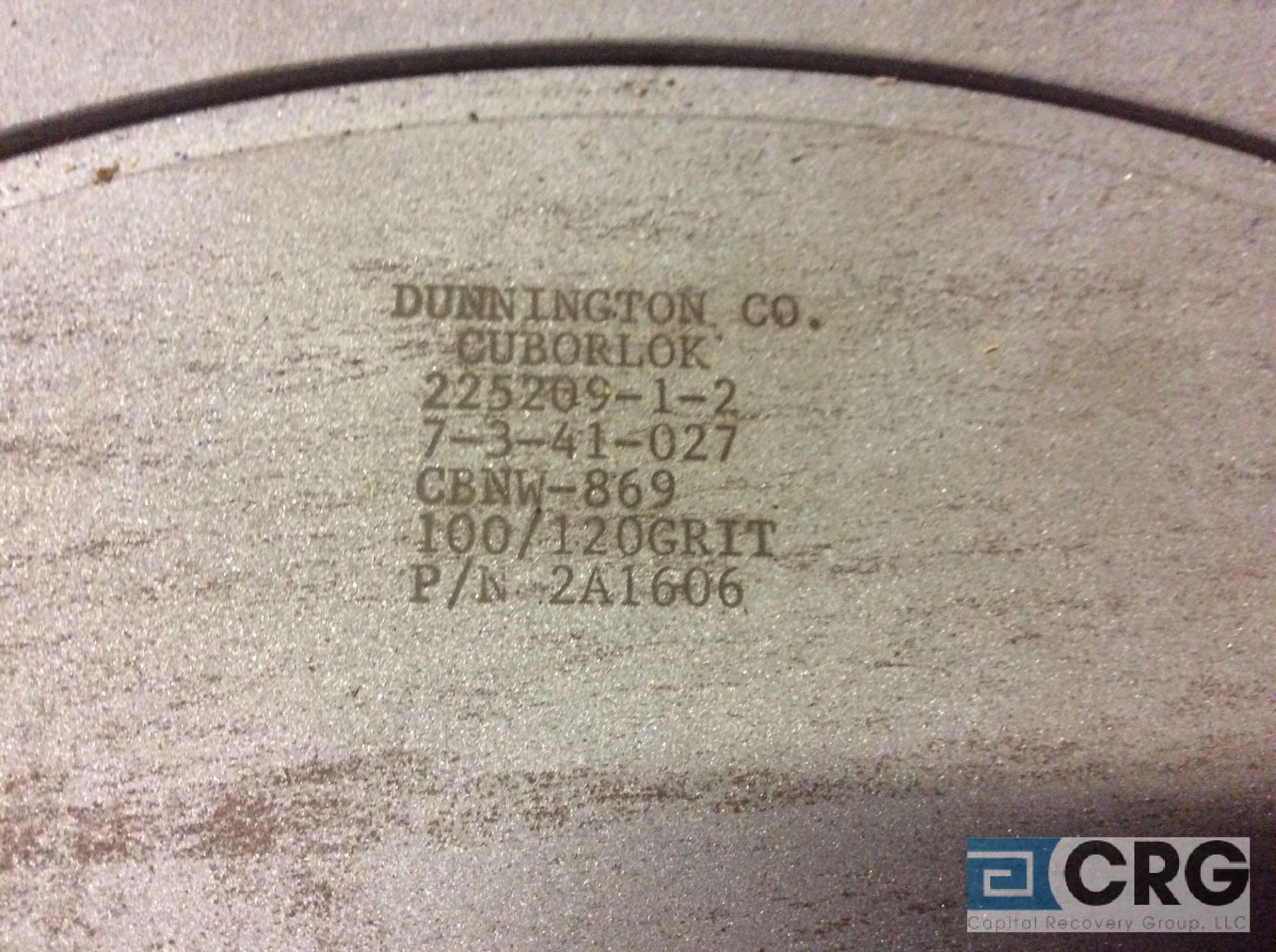 Dunnington Cuborlock diamond wheel, CBNW869/TB4159 - Image 3 of 4