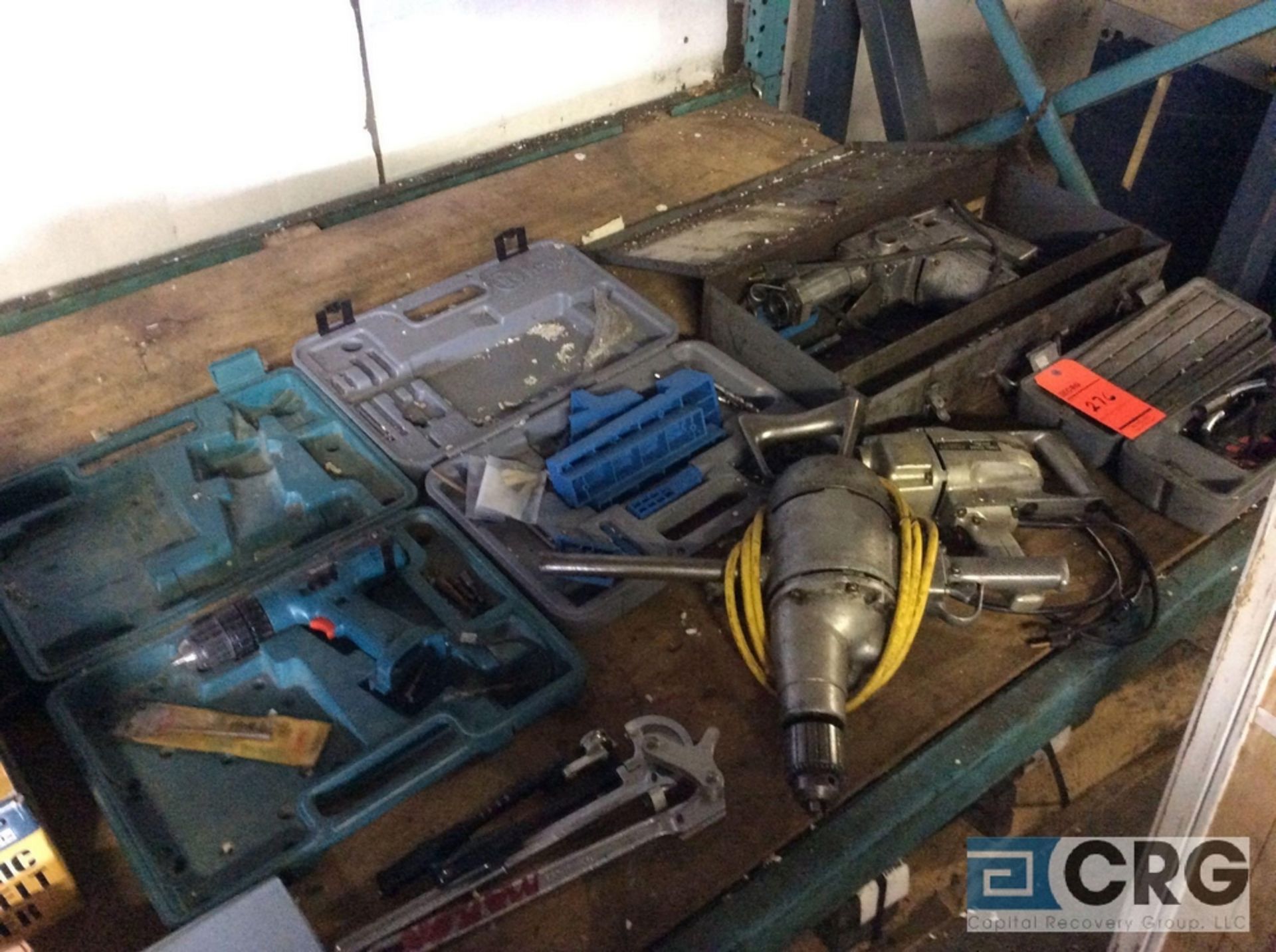 Lot of asst handtools including wrenches, hammer drills, puller set, etc. - Image 8 of 8