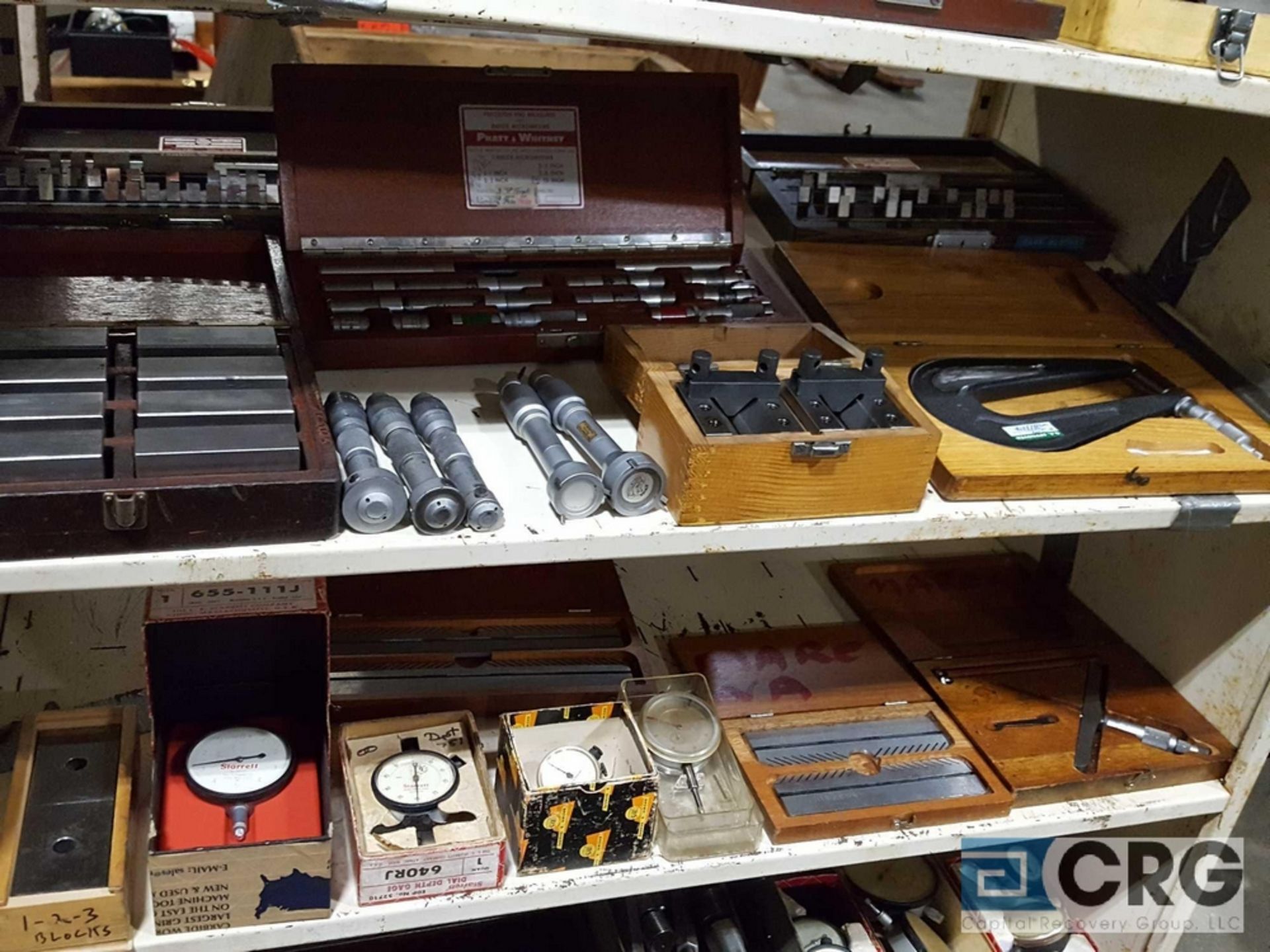 Lot of assorted inspection tools etc, contents of cabinet, including cabinet. - Image 10 of 12