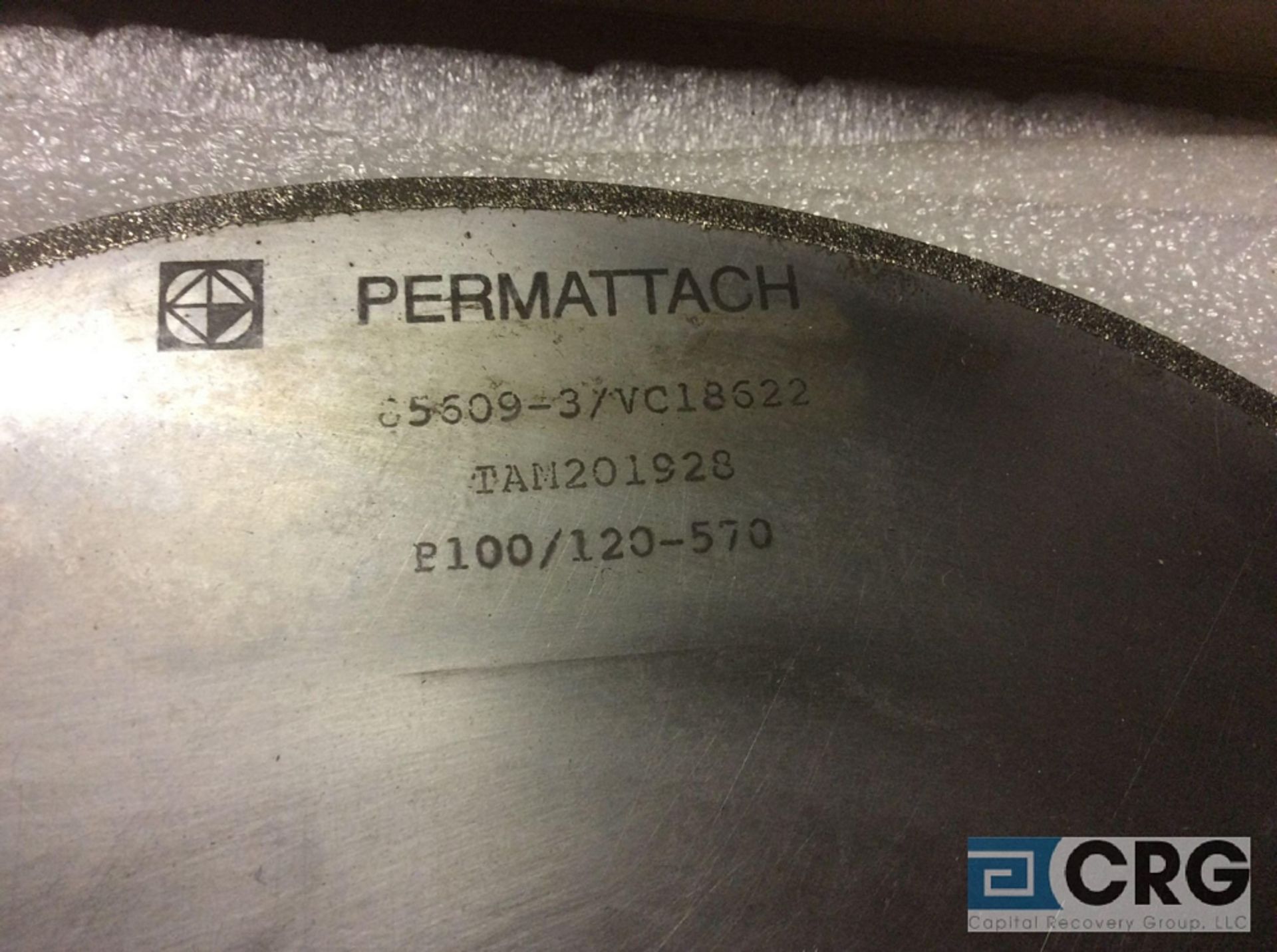 Lot of (6) Permattach diamond wheels, TAM201928 - Image 4 of 4