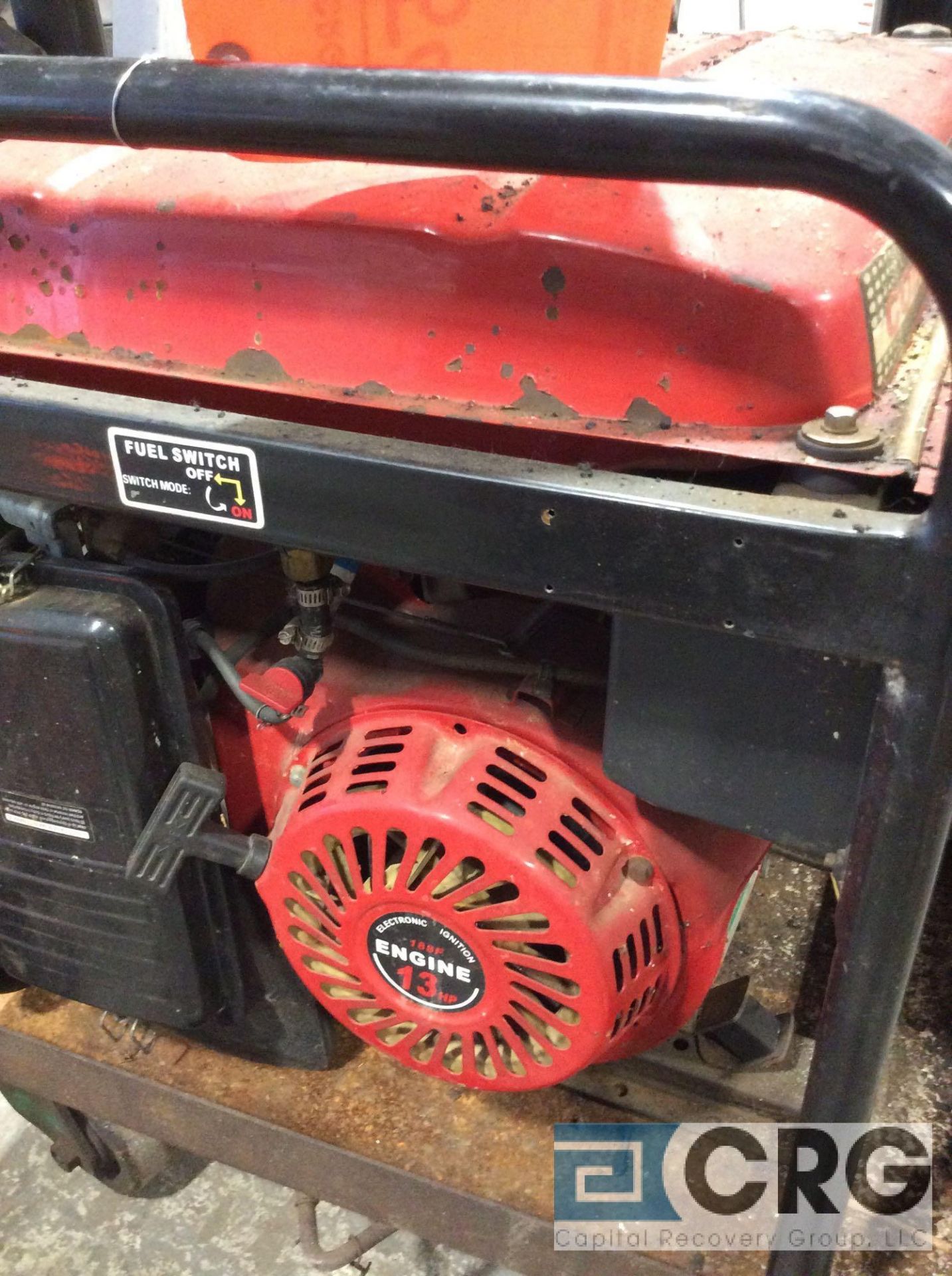 Cobra, DFD 6500 H, gasoline powered, portable generator, with 13 hp motor, electronic ignition, with - Image 5 of 6