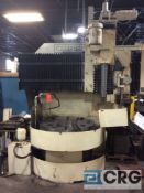 Campbell vertical universal grinder, 42” rotary table, with control station and hydraulic pump