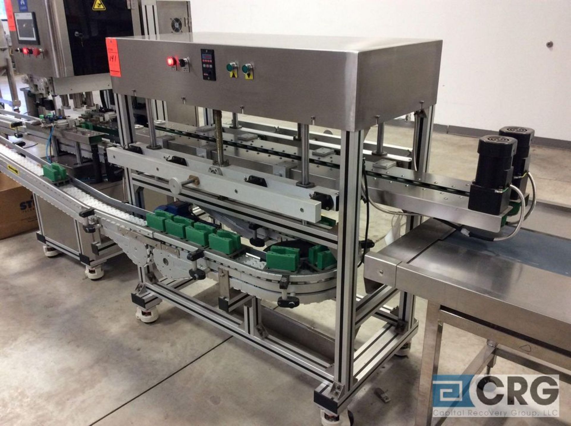 NEW 2018 Chasing FTA-216 clamp bottle machine, push button controls, stainless steel construction, - Image 2 of 4