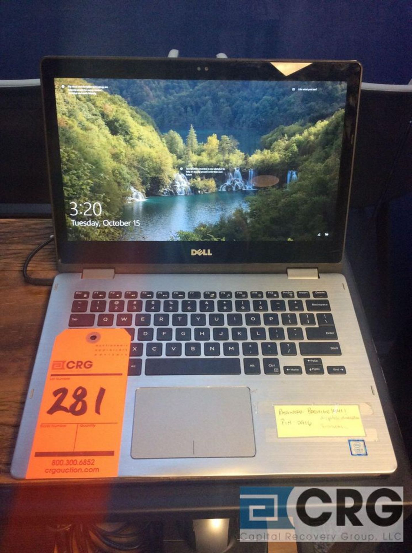 Dell laptop, Intel I5 processor