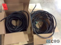 Lot of asst electric cables including (5) 22 foot , (3) 50 foot and (3) asst length 600 volt/500