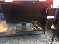 HP RP5800 PC with monitor keyboard and mouse