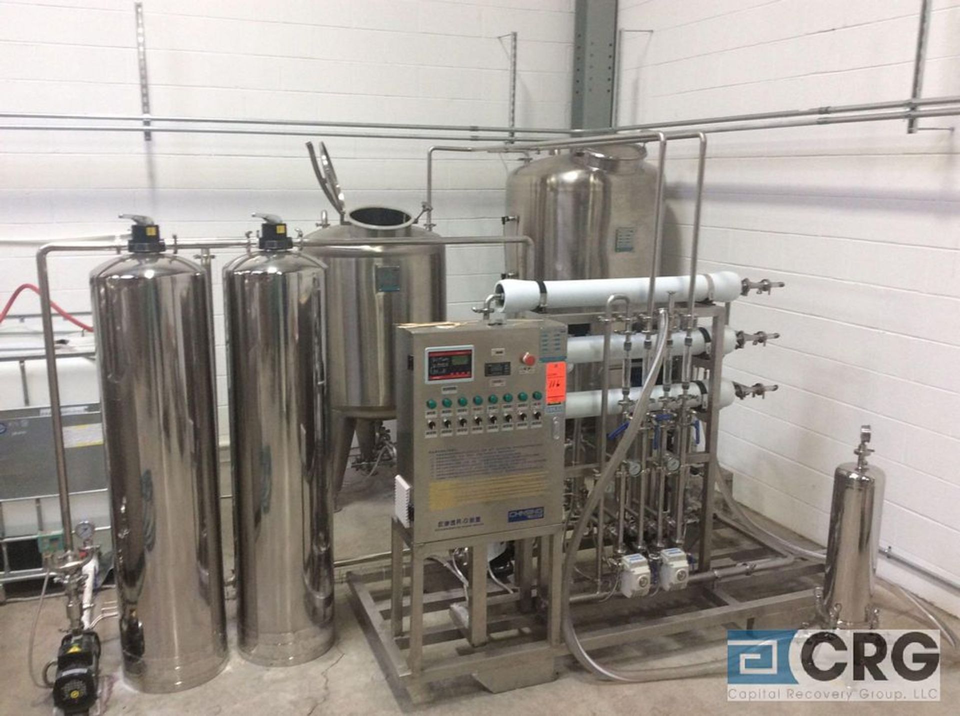 2018 Chasing 18X-39-3 skid mounted reverse osmosis water treatment system, ROC CCT9300 digital - Image 2 of 10