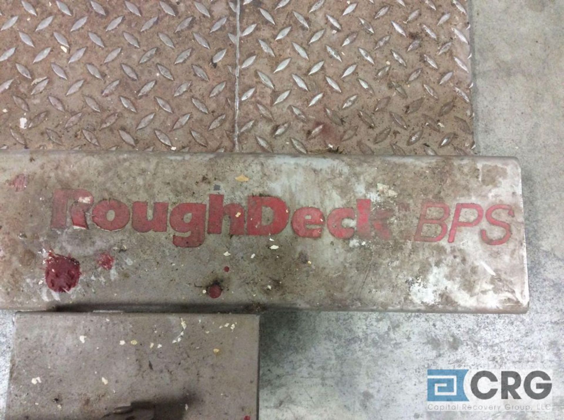 Roughdeck BPS portable pass over floor scale, with IQPLUS310A digital readout, 10,000 lb capacity - Image 3 of 3